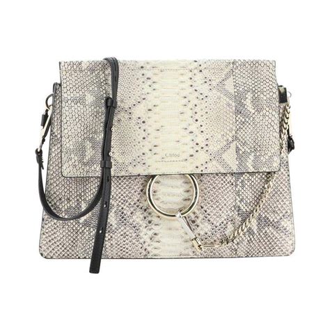 chloe faye bag medium|chloe faye python bag.